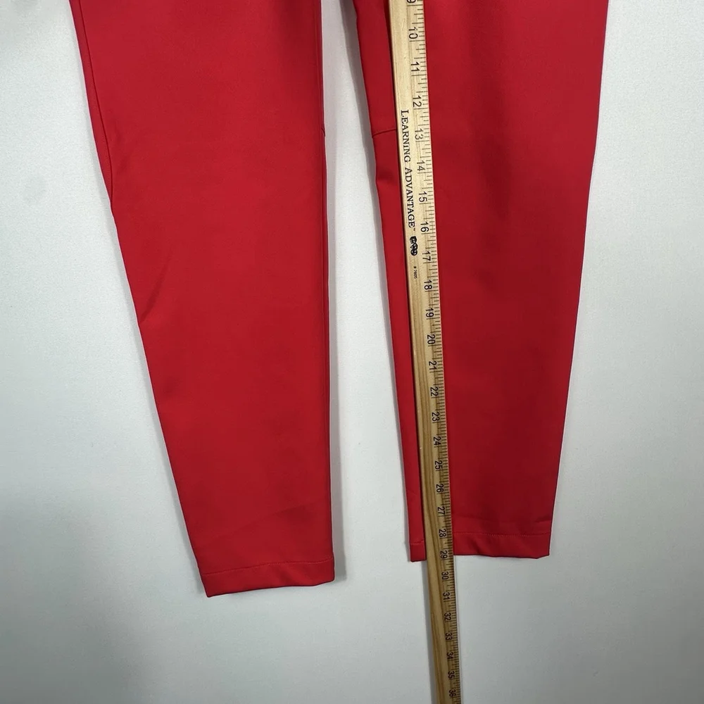 RLX Ralph Lauren Womens Golf Pants 10 Red Nylon Spandex NWT MSRP $168 - Picture 11 of 11